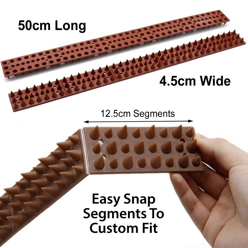 Hard Plastic Bird Spikes, image 2